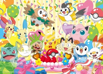 Пазл Pokemon: Let's Eat Together! Celebration Cake (500 элементов)настольная игра