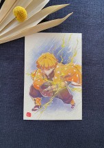 Открытка "Дзэницу Агацума" открытки