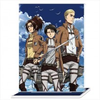 Attack on Titan: Acrylic Portrait D [Levi & Erwin & Hange] фигурка