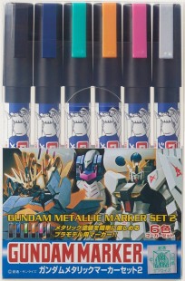 Gundam Metallic Marker Set 2 фигурка