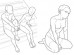 Артбук Collection Of Natural Gesture Poses - Draw Natural Characters in No Time! издатель Hobby Japan