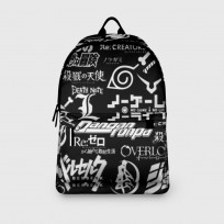 3D Рюкзак "Anime logo" category.Backpacks