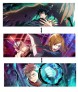 4D наклейка "Магическая битва" источник Jujutsu Kaisen