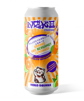 Напиток безалкогольный "Neko drinks c апельсином и бергамотом"category.Aziatskie-produkty-pitaniya