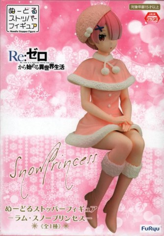 Re:Zero: Noodle Stopper Figure Ram Snow Princessфигурка