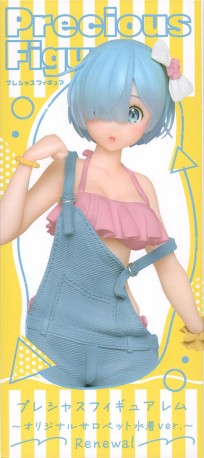 Re: Zero Starting Life in Another World Precious Figure Rem Original Salopette Swimsuit Ver. Renewal category.Complete-models