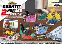 My Hero Academia: DesQ Desktop Heroes 2nd Mission: 1Box (6pcs) category.Complete-models