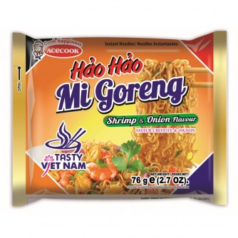 Жареная лапша "Hao Hao" со вкусом креветки с лукомcategory.Aziatskie-produkty-pitaniya