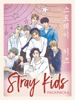 Stray kids. Раскраска с участниками одной из самых популярных k-pop групп книги