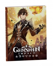Genshin Impact на каждый день с наклейками (коричневый) category.Copybooks