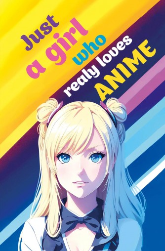 Скетчбук. Just A Girl Who Loves Anime (светлый)category.Tvorchestvo