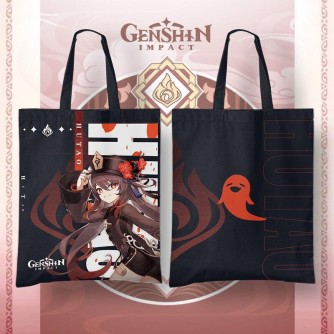 Сумка тканевая "Genshin Impact" Ху Тао