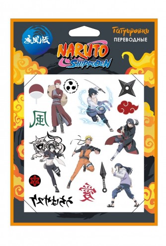 Переводные татуировки "Naruto" 2