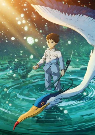 Плакат "Мальчик и птица"