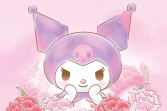Почтовая открытка "Kuromi"