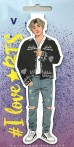 Фигурная магнитная закладка. BTS. V