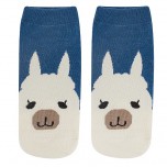 Носки "Лама" синие носки