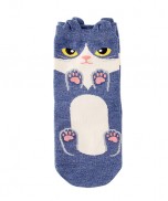 Носки "Котик" синие носки
