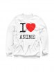 Свитшот "I Love Anime"