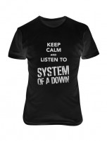 Футболка "Keep Calm and Listen..." футболки