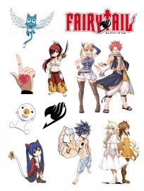 Набор стикеров "Fairy Tail" 2 category.Sticker-packs