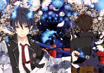 Плакат "Ao no Exorcist"