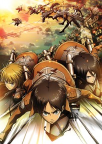 Плакат "Attack on Titan" 3 category.Posters