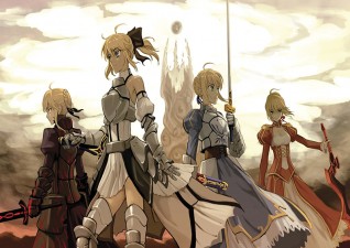 Плакат "Fate series"