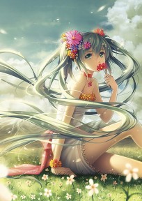Плакат "Хацунэ Мику" 2 category.Posters