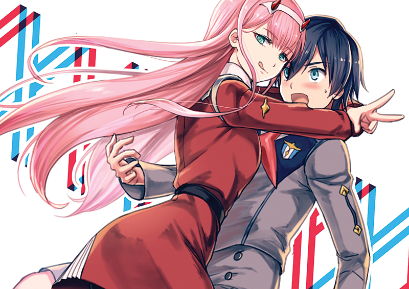 1000 x 0 2. Darling in the FRANXX 002 И Хиро. Zero two из Darling in the FRANXX.