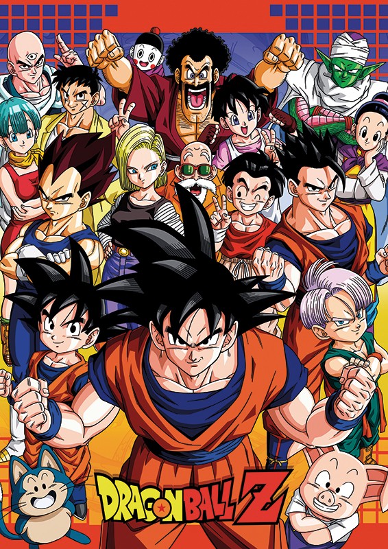 Плакат "Dragon Ball Z" - купить в магазине Fast Anime по цене 80 руб.