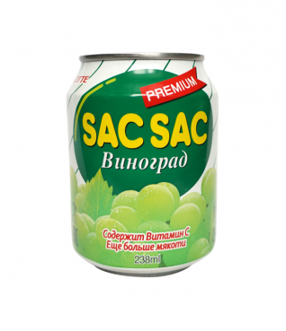 Напиток Sac Sac виноград, 238 мл.category.Aziatskie-produkty-pitaniya