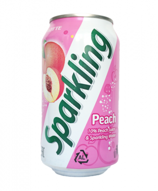 Напиток Sparkling персик, 355 мл.category.Aziatskie-produkty-pitaniya