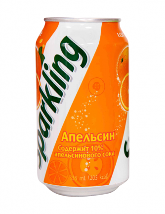 Напиток Sparkling апельсин, 355 мл.category.Aziatskie-produkty-pitaniya