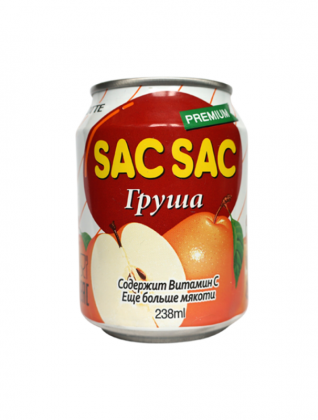 Напиток Sac Sac груша, 238 мл.category.Aziatskie-produkty-pitaniya