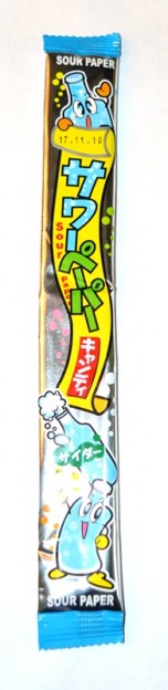 Мармеладная лента в сахаре "Sour paper candy" со вкусом лимонада азиатские продукты