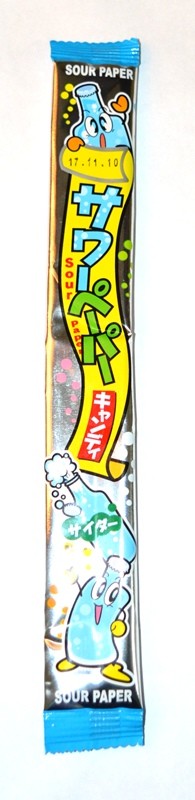 Мармеладная лента в сахаре "Sour paper candy" со вкусом лимонадаcategory.Aziatskie-produkty-pitaniya