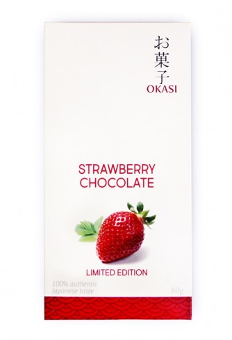 Шоколад "Okasi" с клубникой Limited Editioncategory.Aziatskie-produkty-pitaniya