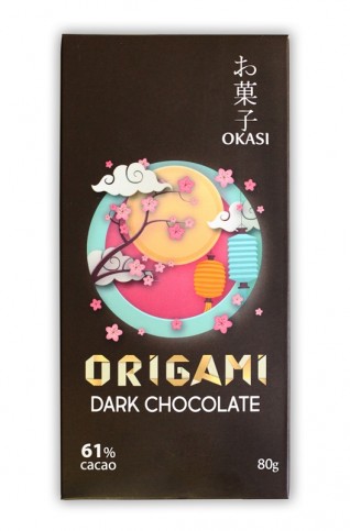 Шоколад "Okasi" Origami Dark Chocolatecategory.Aziatskie-produkty-pitaniya