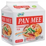 Лапша быстрого приготовления "Pan Mee" со вкусом Малаккский суп-карри с морепродуктами (4 порции) лапша