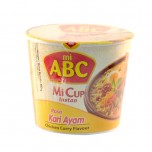 Лапша быстрого приготовления "Mi ABC" со вкусом курицы карри. лапша