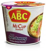 Лапша быстрого приготовления "Mi ABC" со вкусом курицы с зеленым луком. лапша