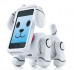 Интерактивная собака-робот белая