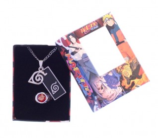 Набор кольцо + кулон "Naruto"
