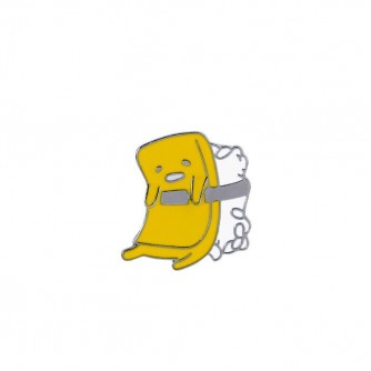 Металлический пин "Gudetama"