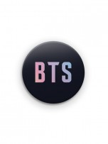Большой значок "BTS. Logo" 2 значки