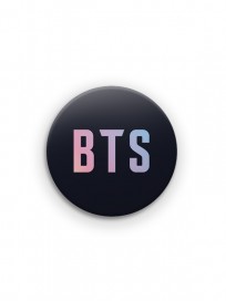Большой значок "BTS. Logo" 2 category.Signs