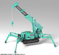 1/20 MODEROID MAEDA SEISAKUSHO Spider Crane (Green) category.Figure-model-kits