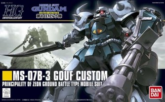 1/144 HGUC MS-07B3 Gouf Custom