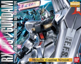 1/100 MG Nu Gundam Metallic Coating